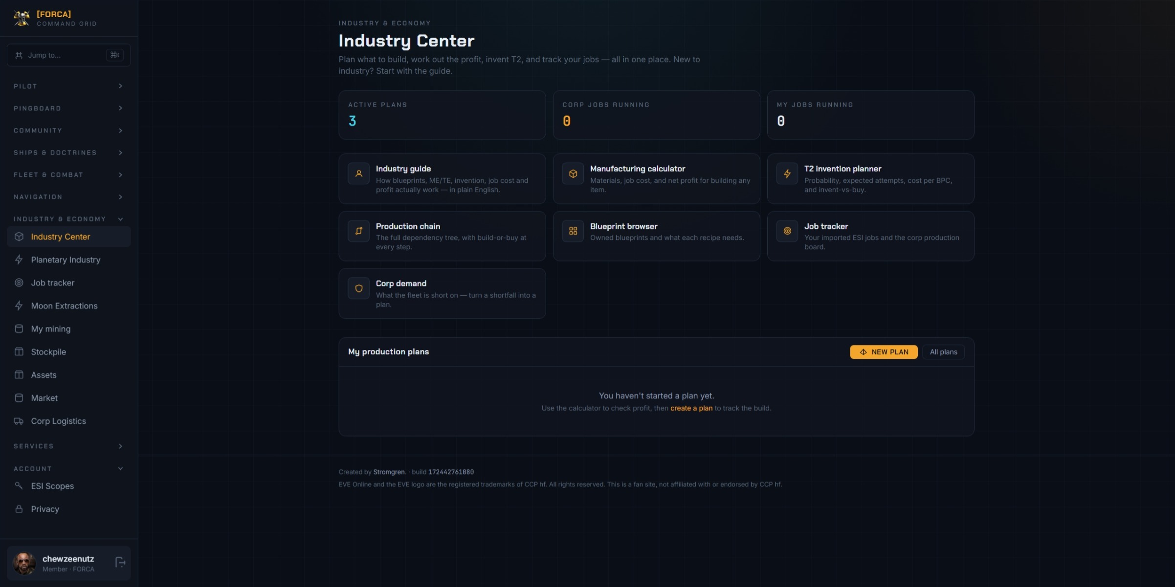 Industry Center hub